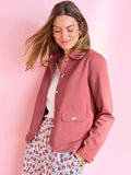 Ashlynn Shields Women's Pink Cotton Blend Jacket