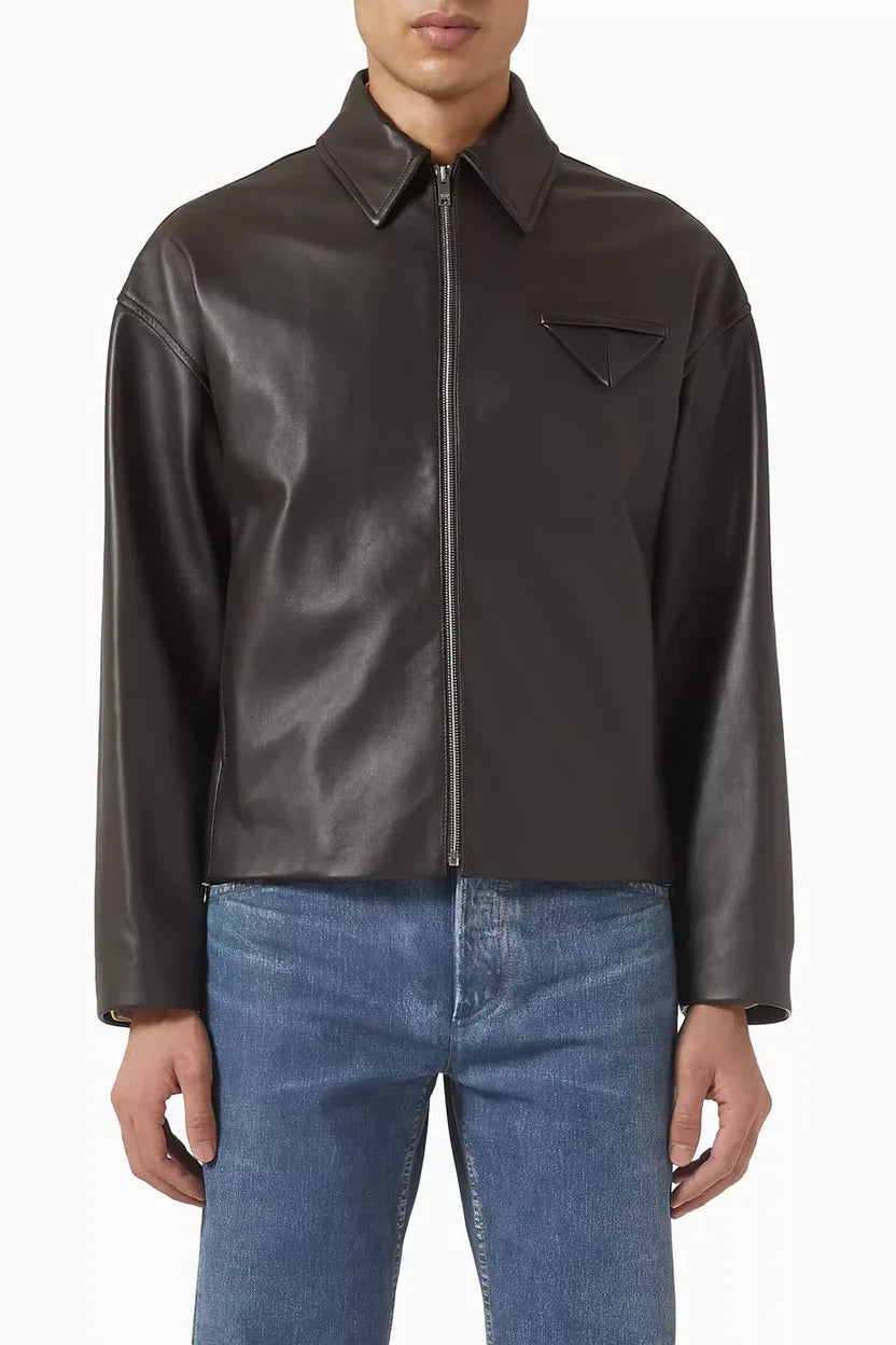 Blouson Jacket Leather