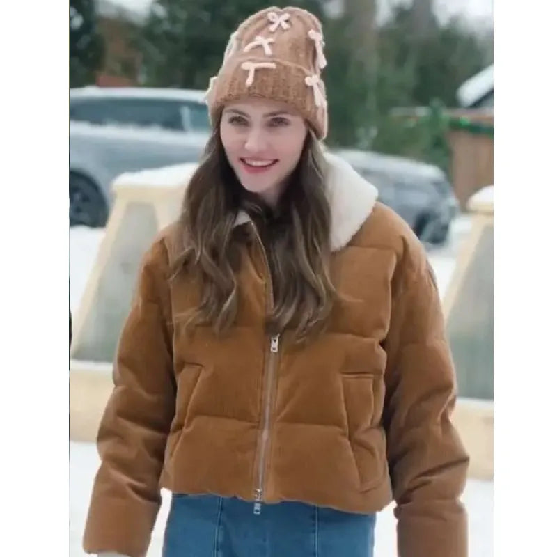 A Merry Little Ex-Mas Emily Hall Corduroy Jacket