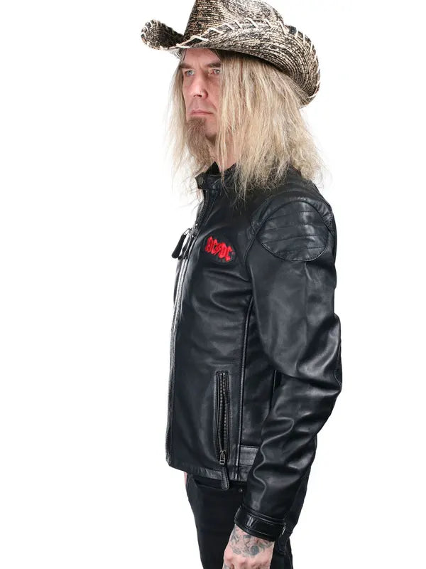 Ac Dc Leather Jacket