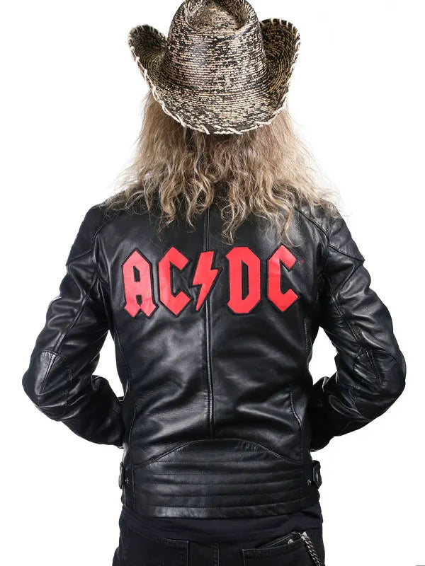 Ac Dc Leather Jacket