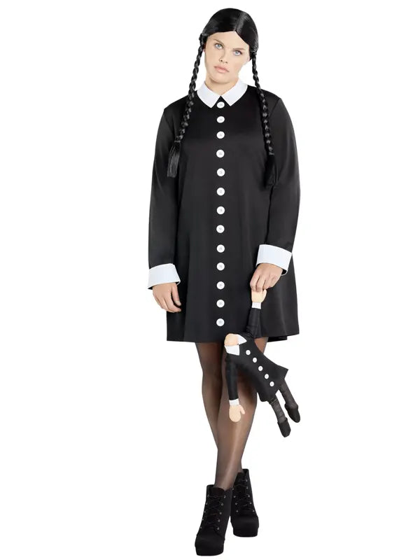 Addams Family Wednesday Halloween Costume