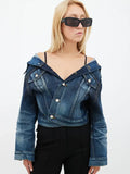 Balenciaga Swing Denim Jacket