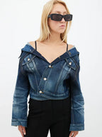 Balenciaga Swing Denim Jacket