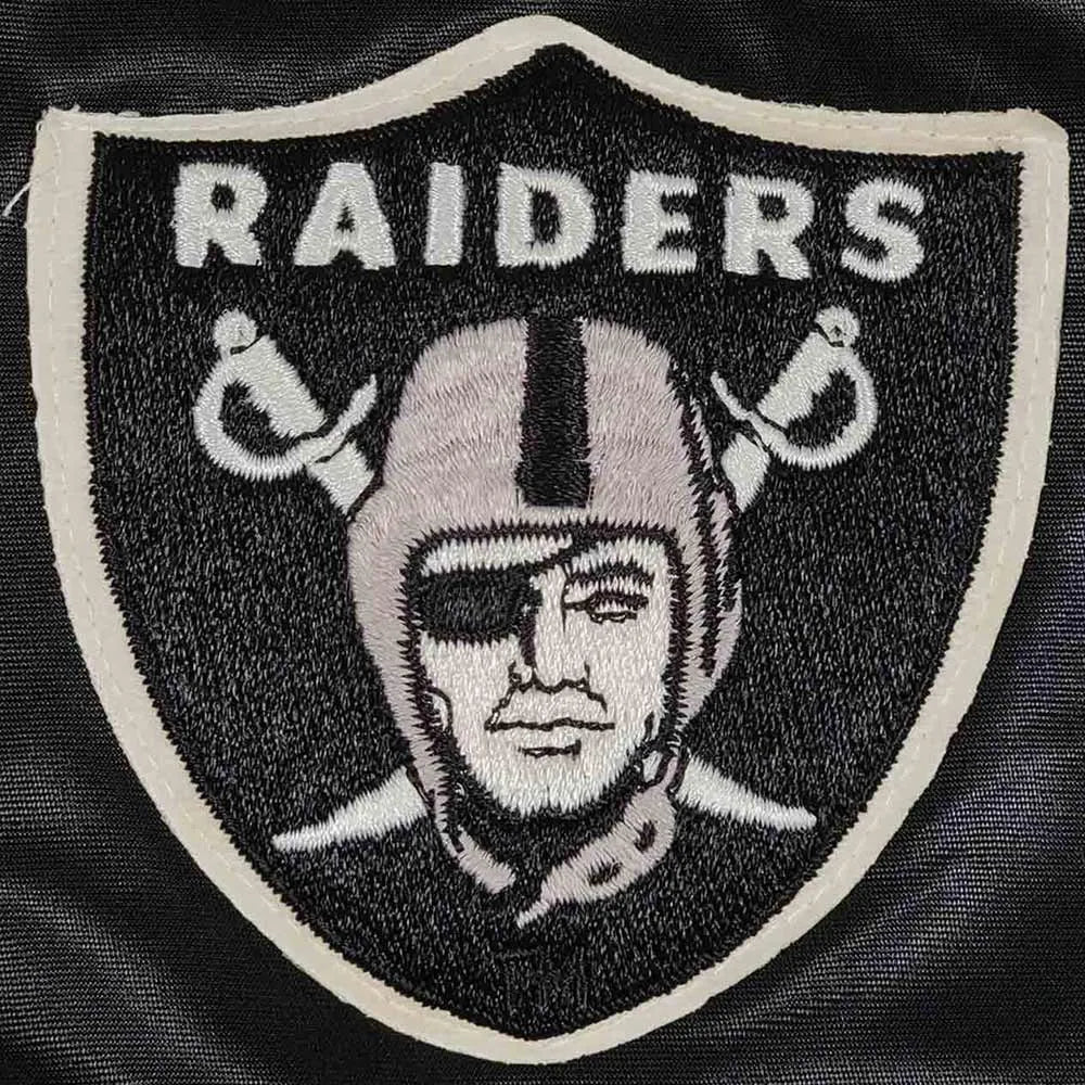 80s Los Angeles Raiders Bomber Varsity Jacket