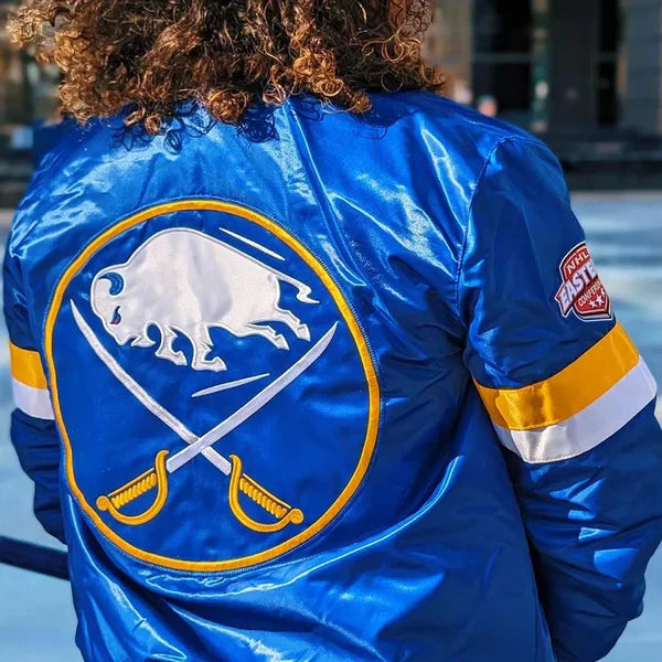 buffalo_sabres_royal_varsity_satin_jacket