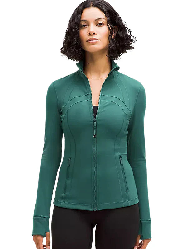 buy Lululemon Zip Up Jacket In Green