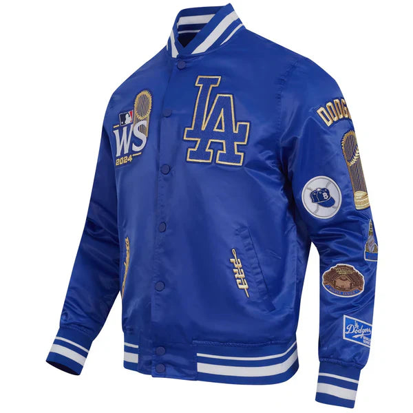buy_mens_pro_standard_blue_los_angeles_dodgers_2024_world_series_champions_rib_satin_full_snap_jacket