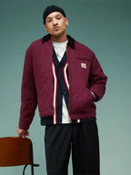 Carhartt Detroit Jacket Burgundy