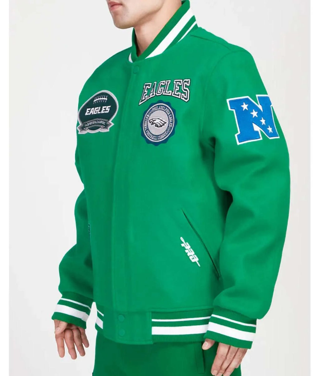 crest-emblem-philadelphia-eagles-kelly-green-jacket