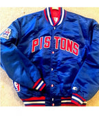 Starter Detroit Pistons NBA Satin Jacket