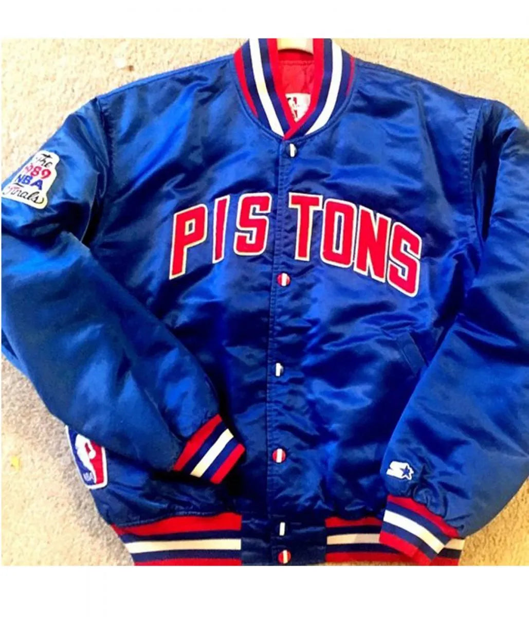 Starter Detroit Pistons NBA Satin Jacket
