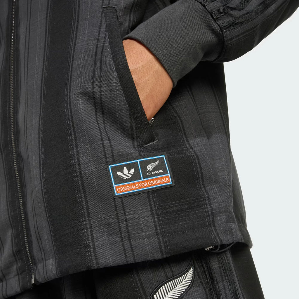 Adidas Men's Firebird Plaid Track Jacket