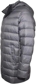 Calvin Klein Men's Water Resistant ZIP Front Hooded Down Jacket