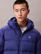 Calvin Klein Men's Water Resistant ZIP Front Hooded Down Jacket