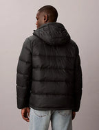 Calvin Klein Men's Water Resistant ZIP Front Hooded Down Jacket