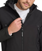 Calvin Klein Men's Faux-Sherpa-Lined Hooded Soft-Shell Jacket