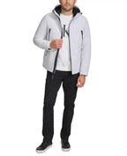 Calvin Klein Men's Faux-Sherpa-Lined Hooded Soft-Shell Jacket
