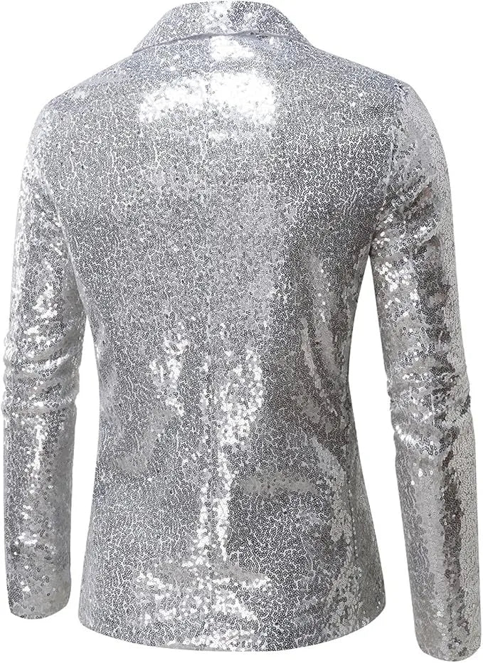 Christmas Sequin Suit Jacket
