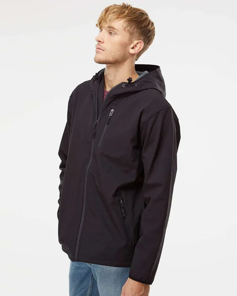 Independent Trading Co. Men's Poly-Tech Soft Shell Jacket