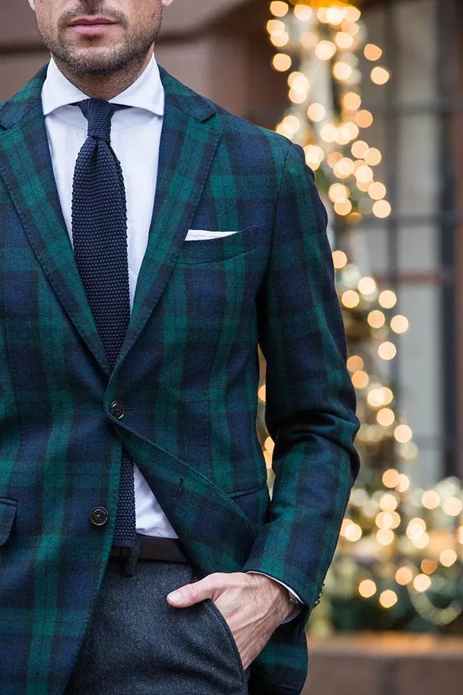 Tartan Plaid Mens Blazer