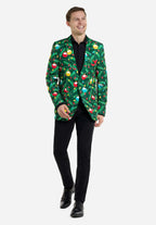 Green Christmas Blazer