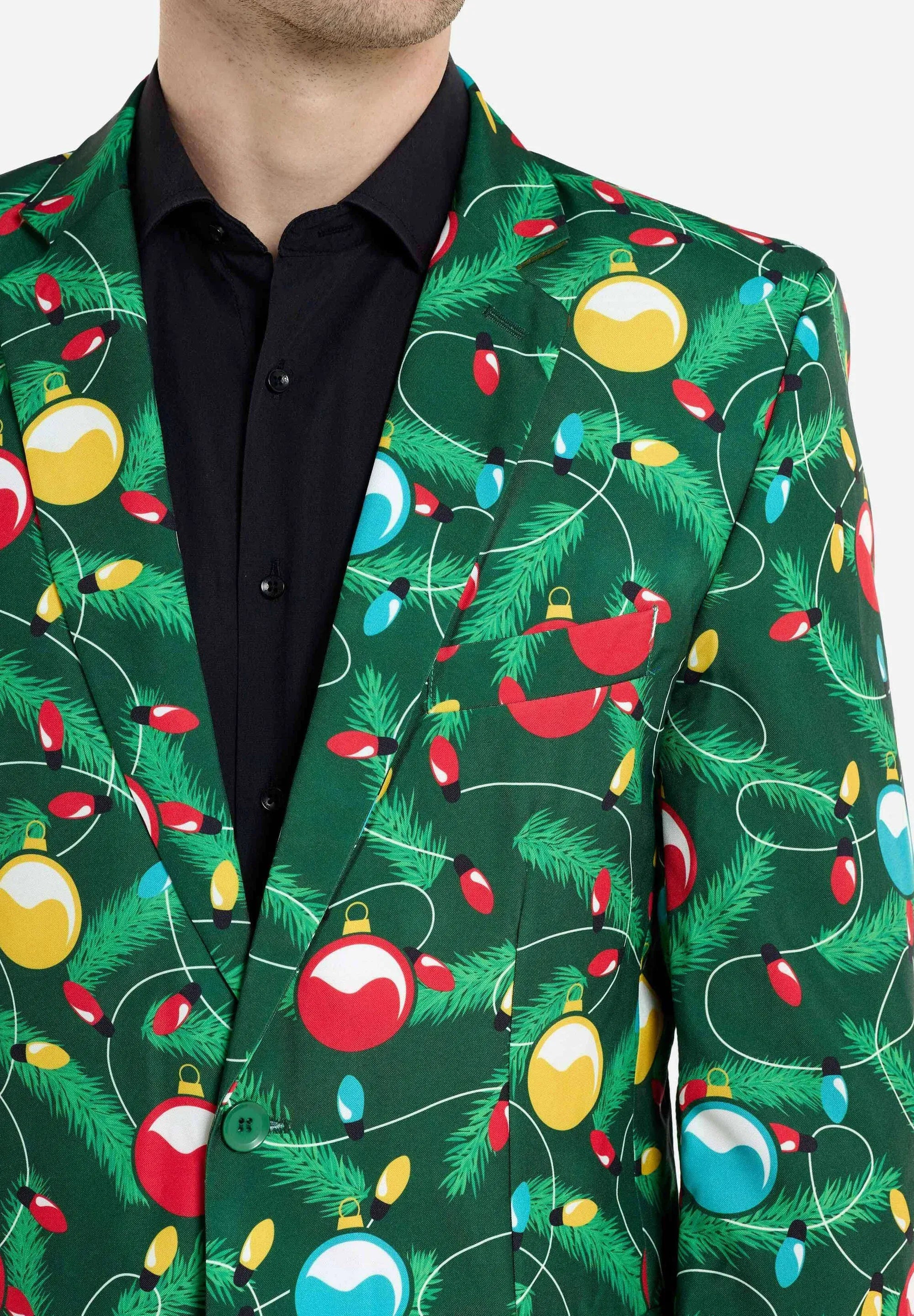 Green Christmas Blazer