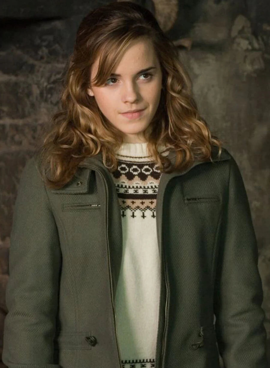Hermione Harry Potter and the Order of the Phoenix Green Coat