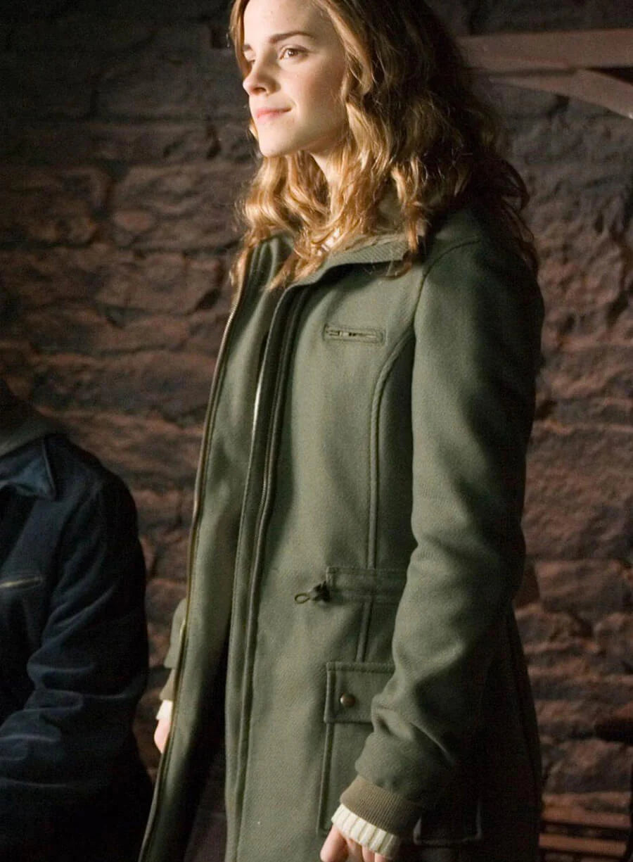Hermione Harry Potter and the Order of the Phoenix Green Coat