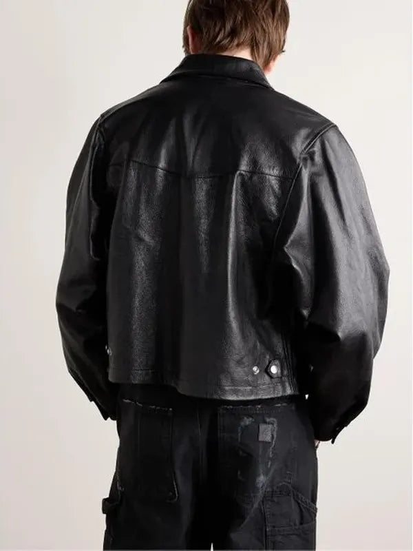 Erd Western Leather Jacket