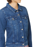 Denim Trucker Jacket Women - Sporty Jacket Sporty Jacket