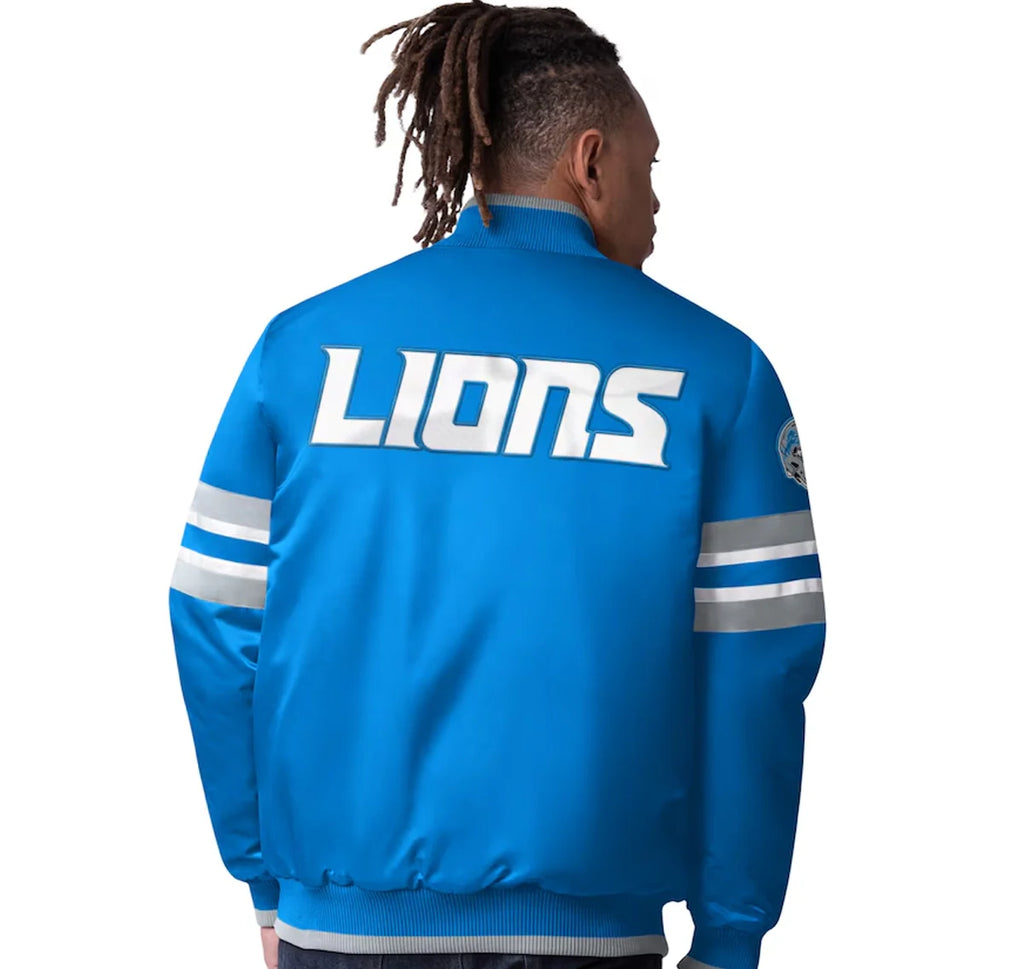 free Shipping Detroit Lions Varsity Jacket