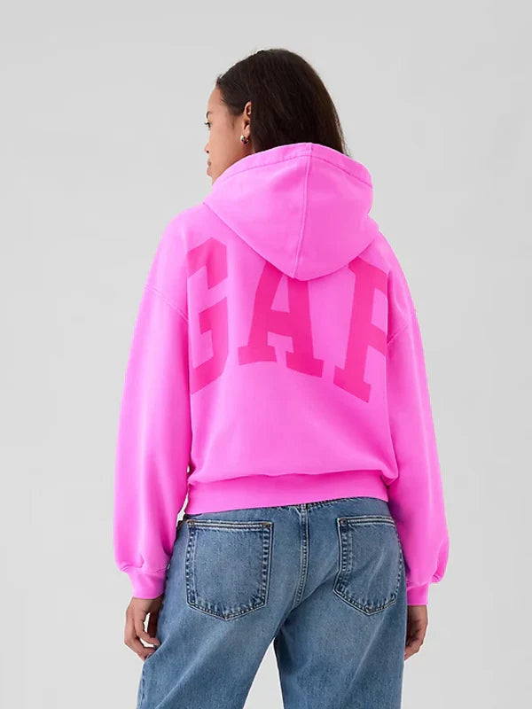 gap pink hoodie