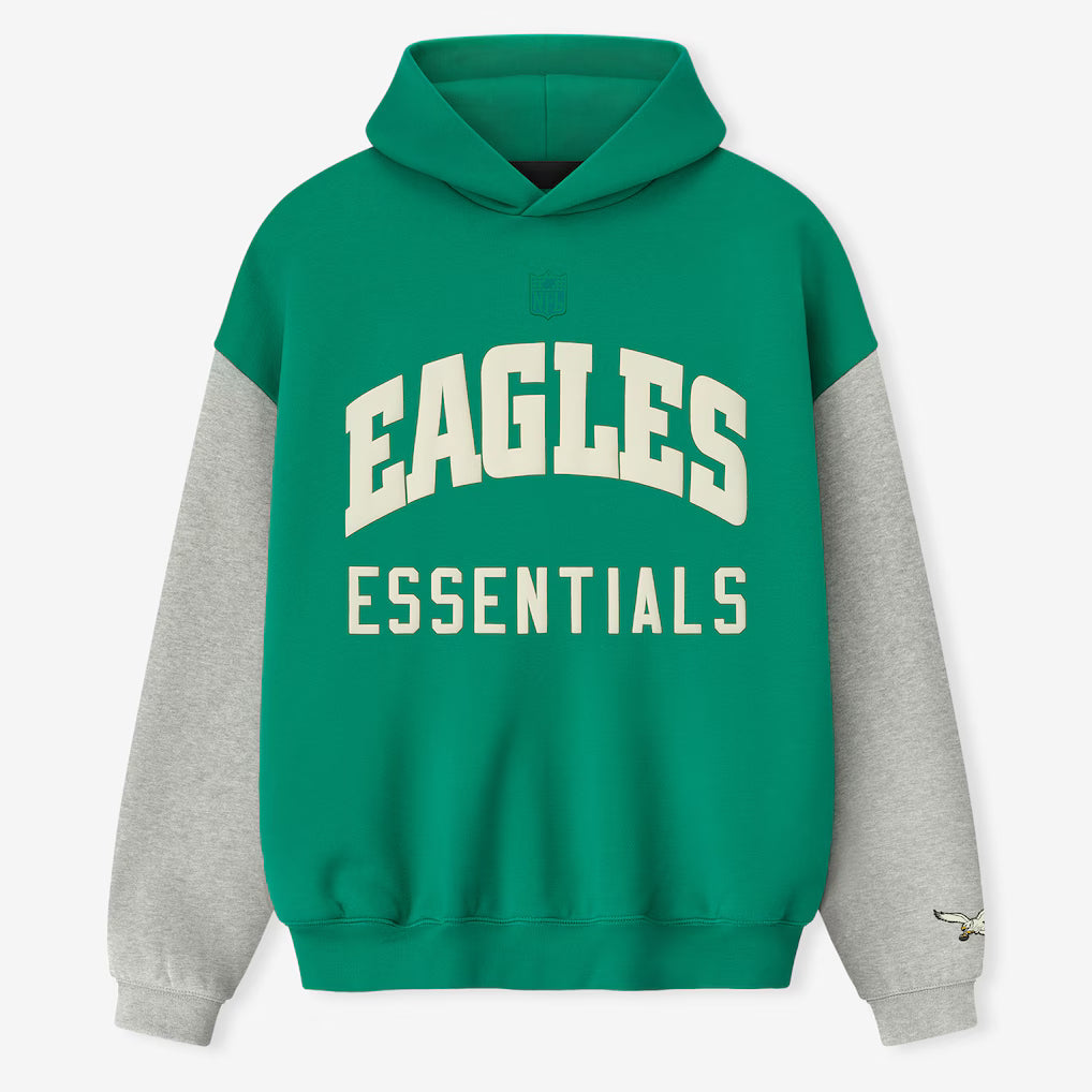 Philadelphia Eagles Fear Of God X Nfl Kelly Green Sweatshirt - Printed