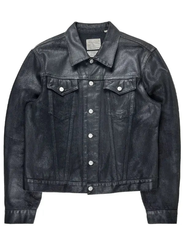 Helmut Lang Waxed Denim Jacket