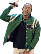iHeartRadio Music Awards Ludacris Green Varsity Jacket