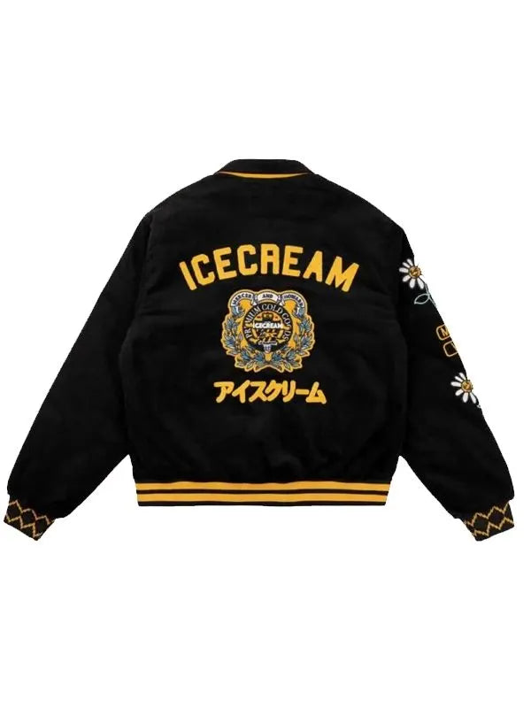 Ice Cream Letterman Jacket