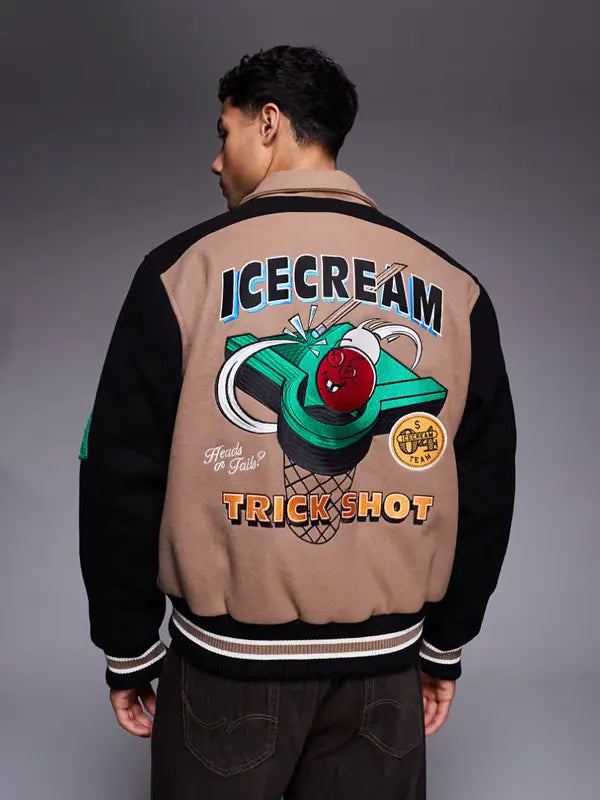 Ice Cream Varsity Jacket
