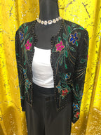 Scala Sequin Jacket Presents Christmas