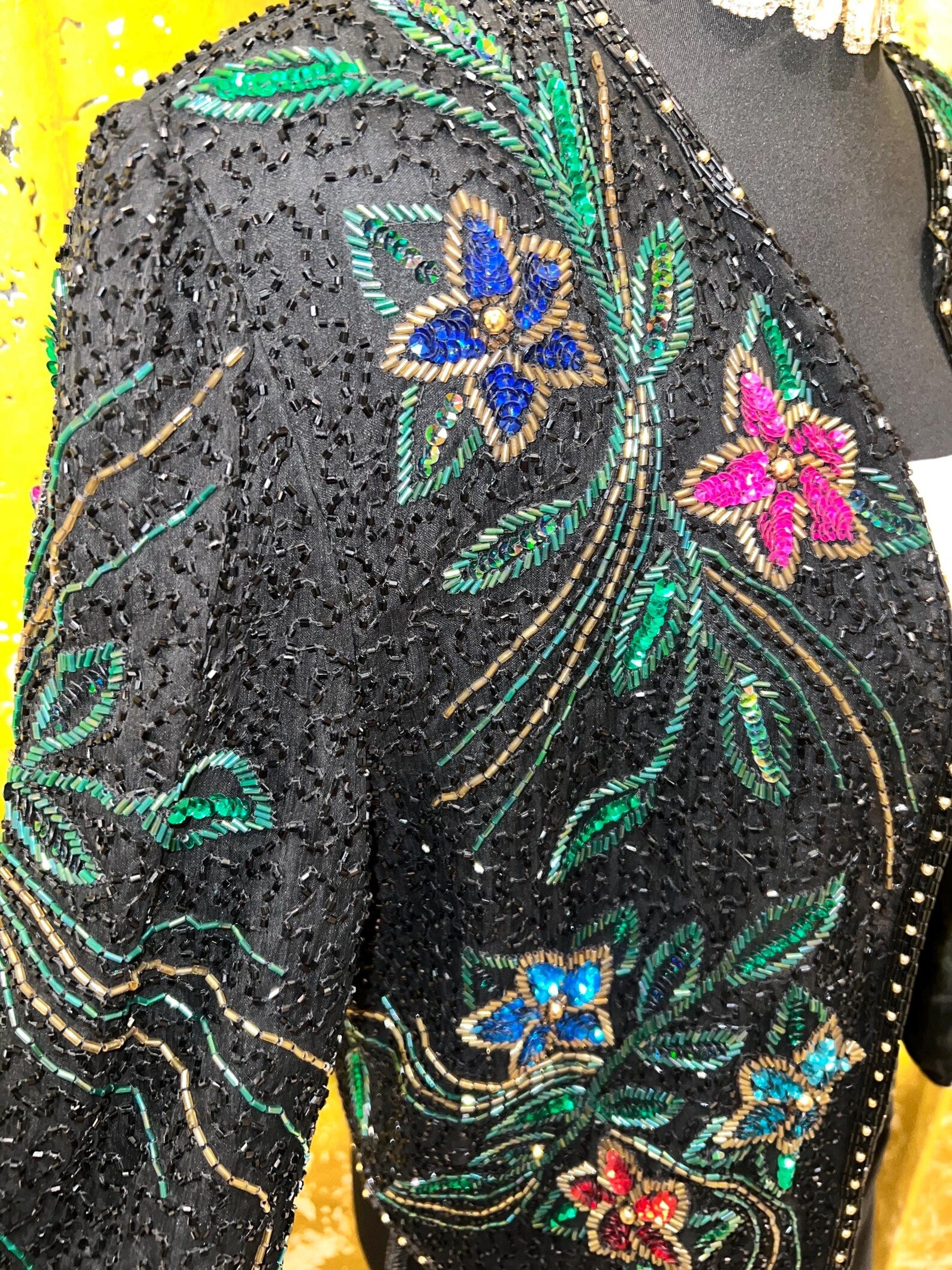 Scala Sequin Jacket Presents Christmas