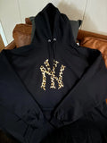 New York Yankees Cheetah Print Hoodie