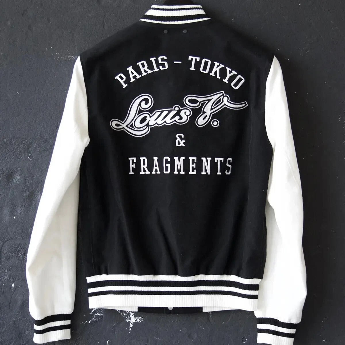 Louis Vuitton Fragment Letterman Varsity Jacket