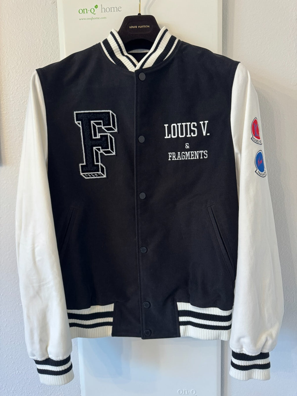 Louis Vuitton Fragment Letterman Varsity Jacket