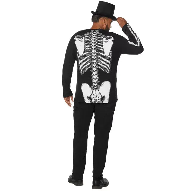 Skeleton T Shirt Long Sleeve