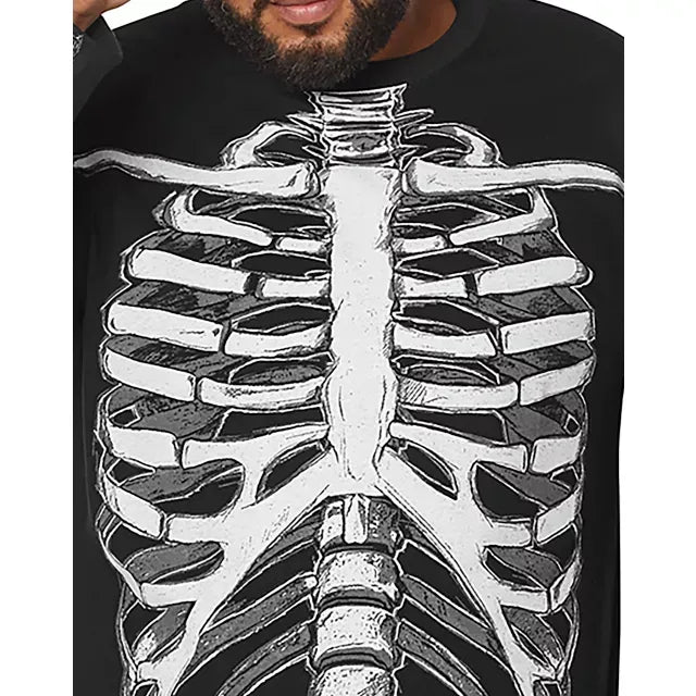 Skeleton T Shirt Long Sleeve