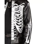 Adult Skeleton Moto Jacket