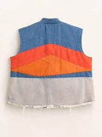 Shrinking S3 Christa Miller Colorblock Puffer Vest