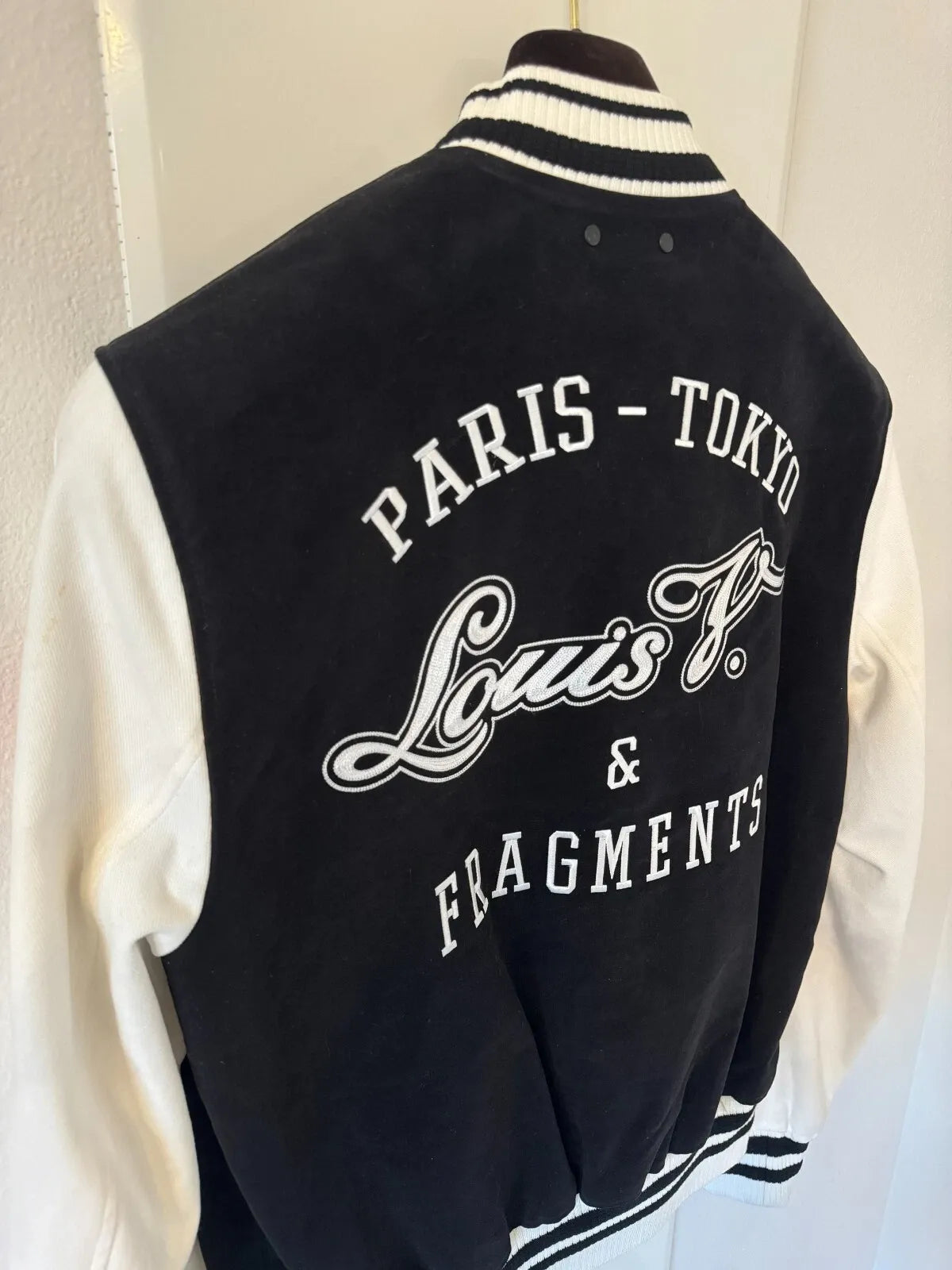 Louis Vuitton Fragment Letterman Varsity Jacket