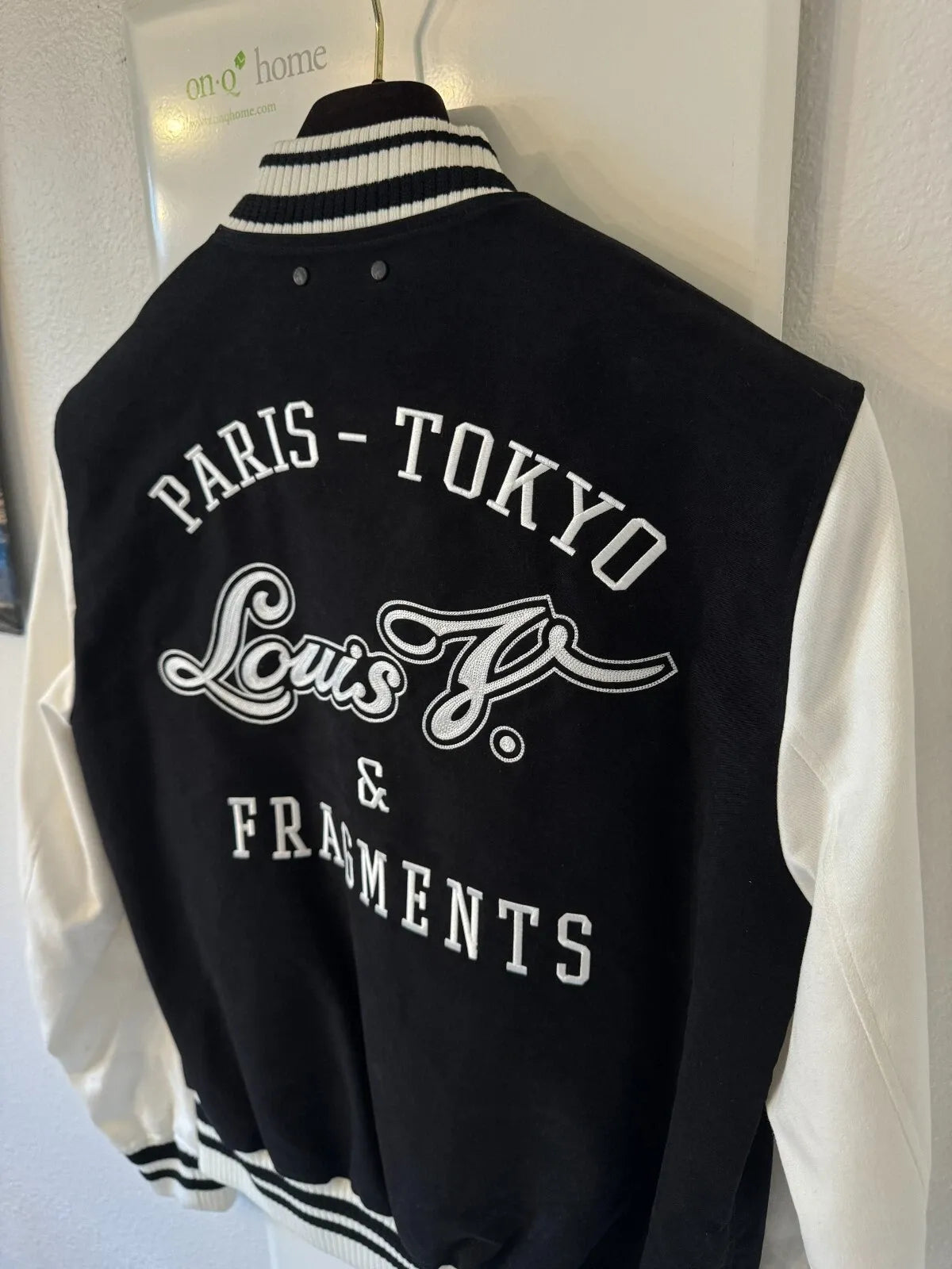Louis Vuitton Fragment Letterman Varsity Jacket