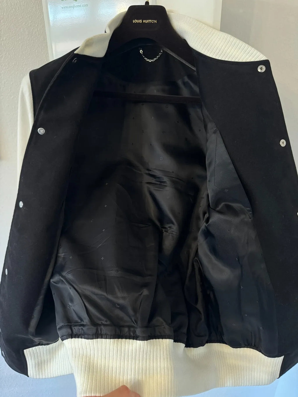 Louis Vuitton Fragment Letterman Varsity Jacket